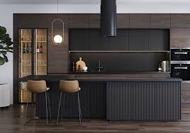 Color Schemes for kitchen with dark cabinets and flooring options